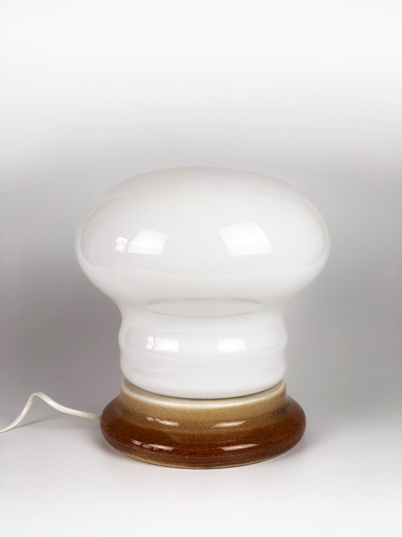 Lampa Osvetlovací sklo keramicka podstava 1